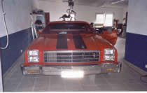 Chevy in Garage
