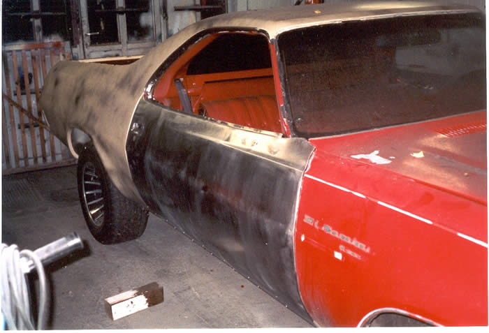 Chevy vorm Lackieren 3
